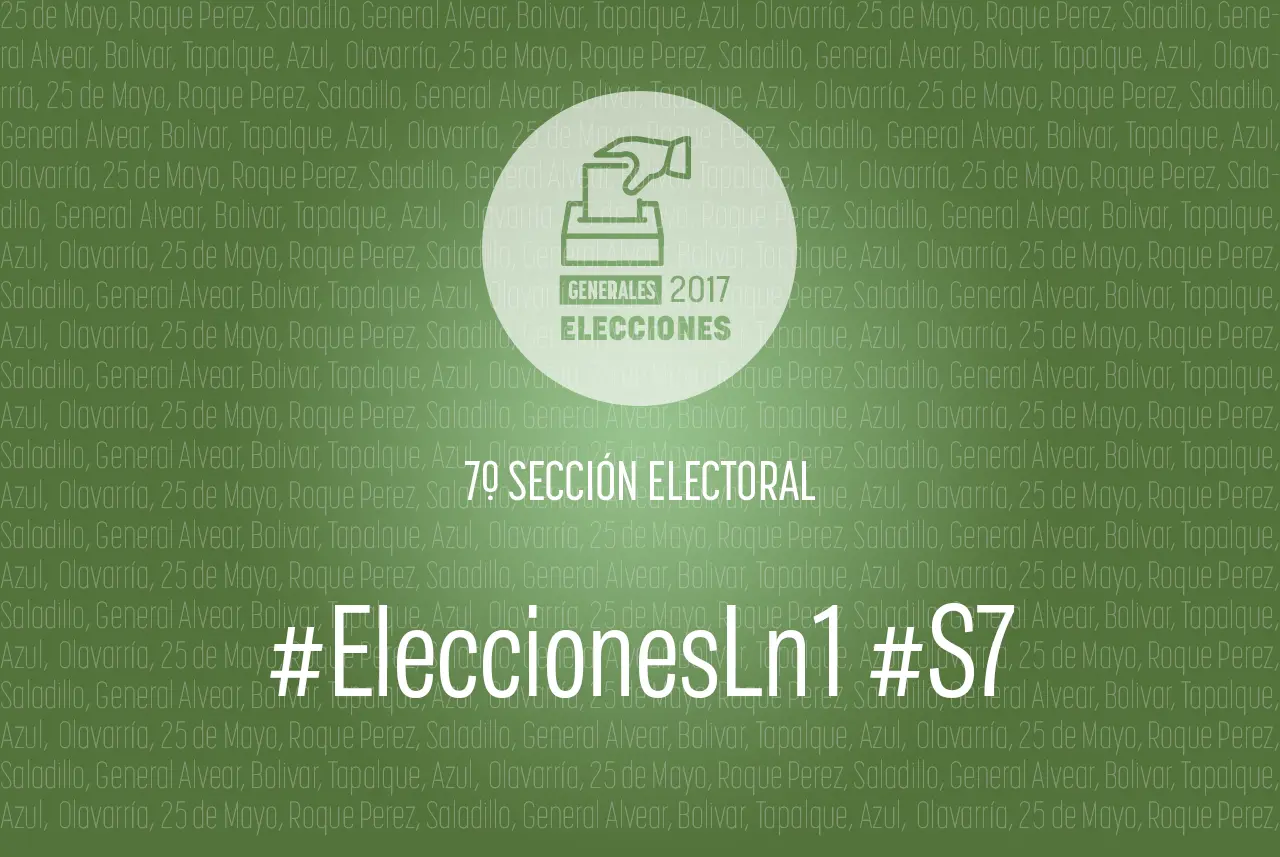 Elecciones Generales 2017: La Séptima Sección elige senadores, concejales y consejeros escolares