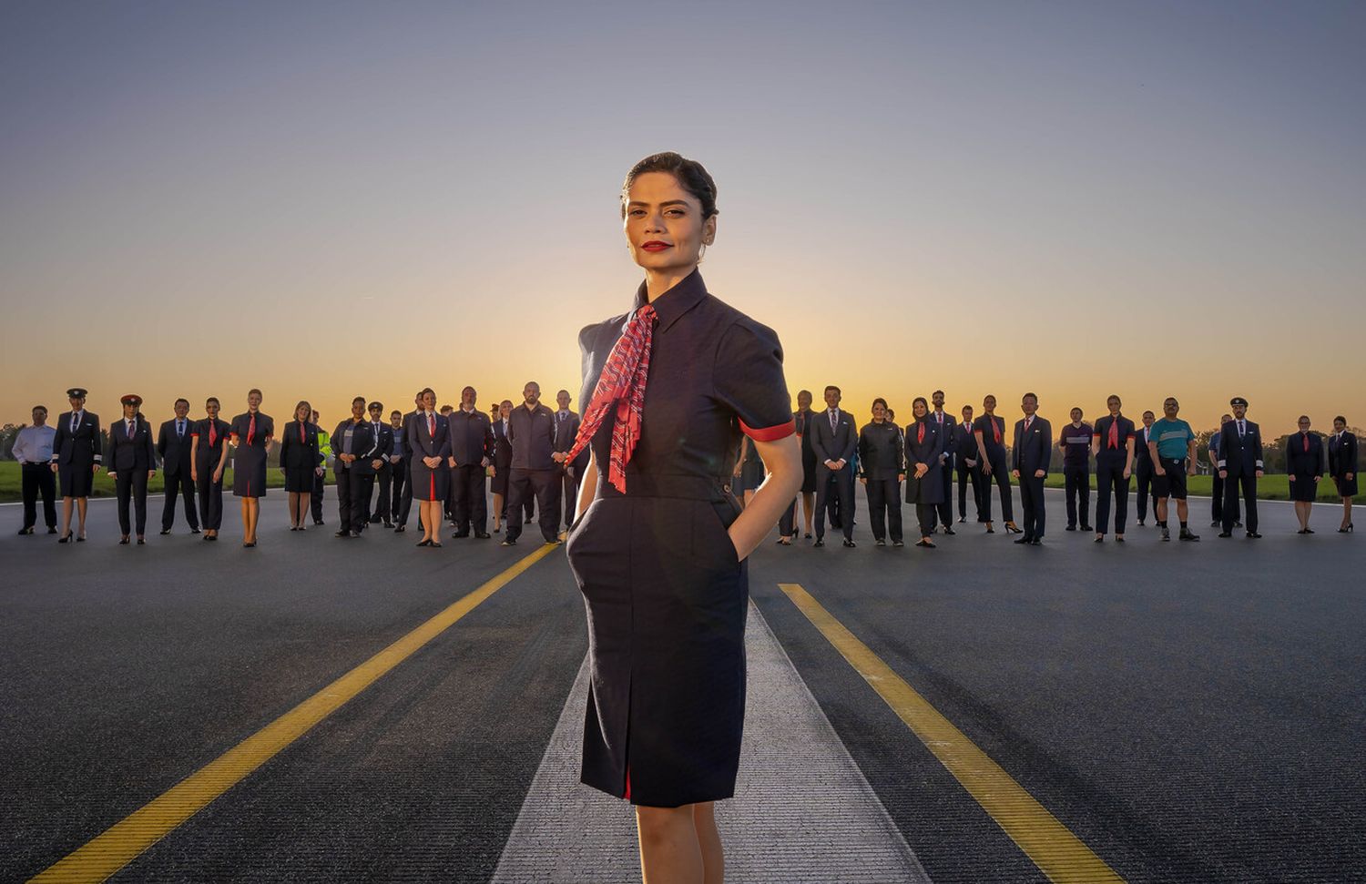 Debido a transparencias excesivas realizan ajustes en los nuevos uniformes de British Airways