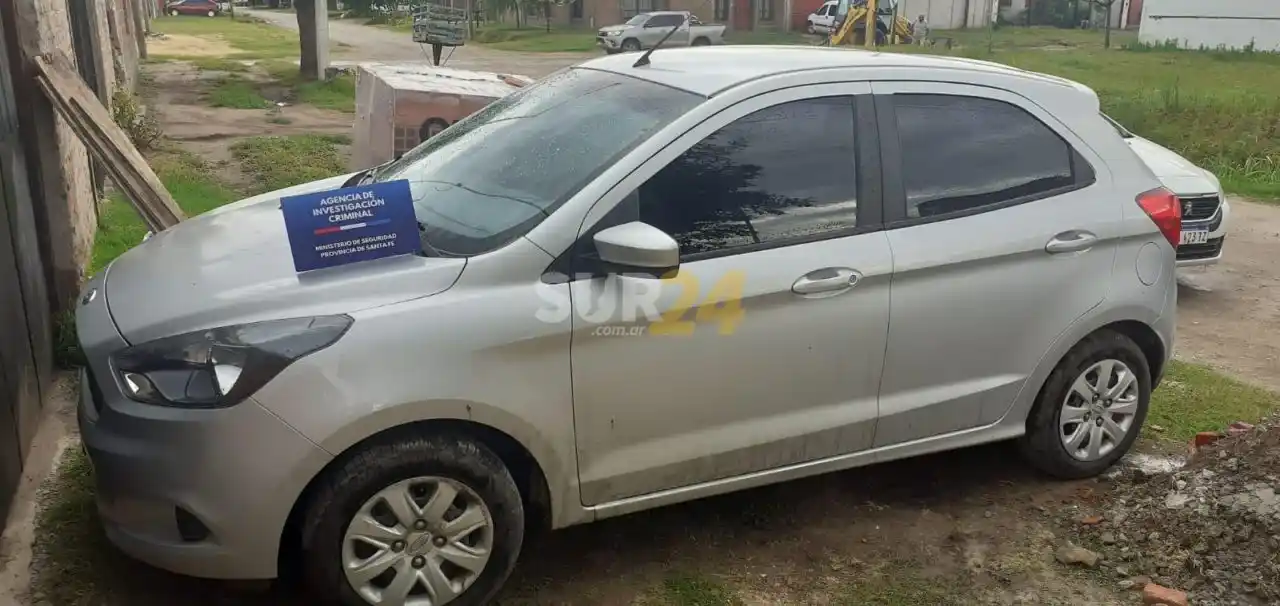 Allanamientos y detenidos por robo de un tractor en ruta 33