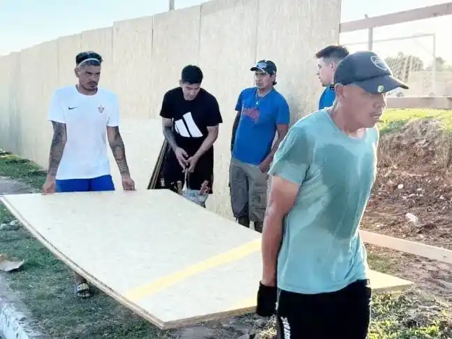 “Soy jugador, utilero, presidente y albañil”, dijo Gustavo Bou