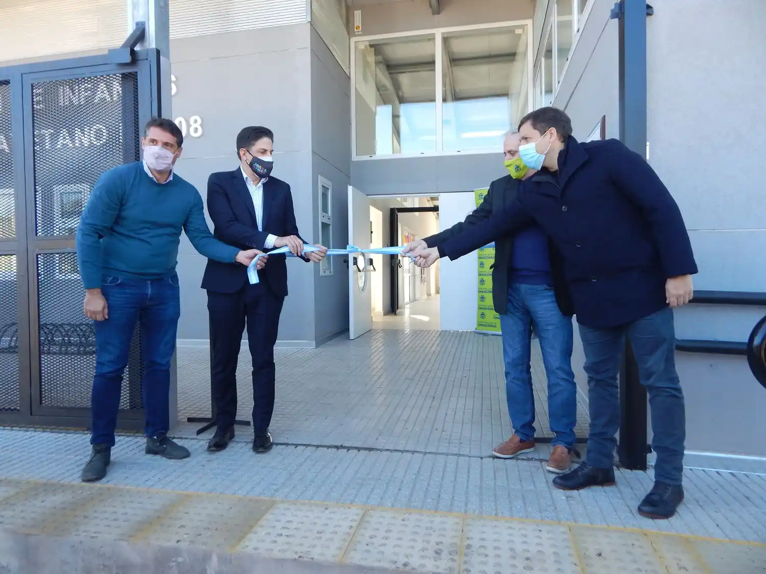 Con presencia del Ministro de Educación de la Nación se inauguró el jardín 908 de Chascomús