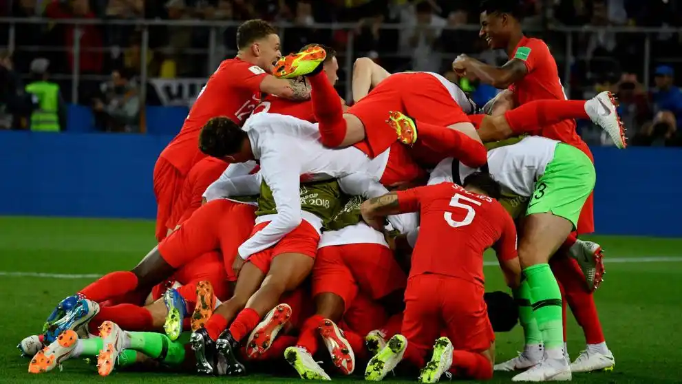 Inglaterra eliminó a Colombia del mundial