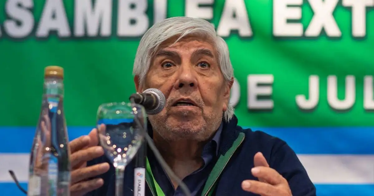 Hugo Moyano.