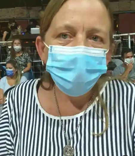 Verónica Berisso y la primera noche de Corso