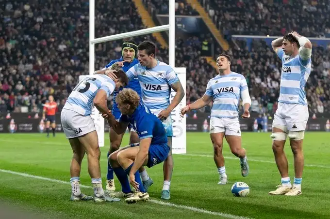 Los Pumas superaron a Italia