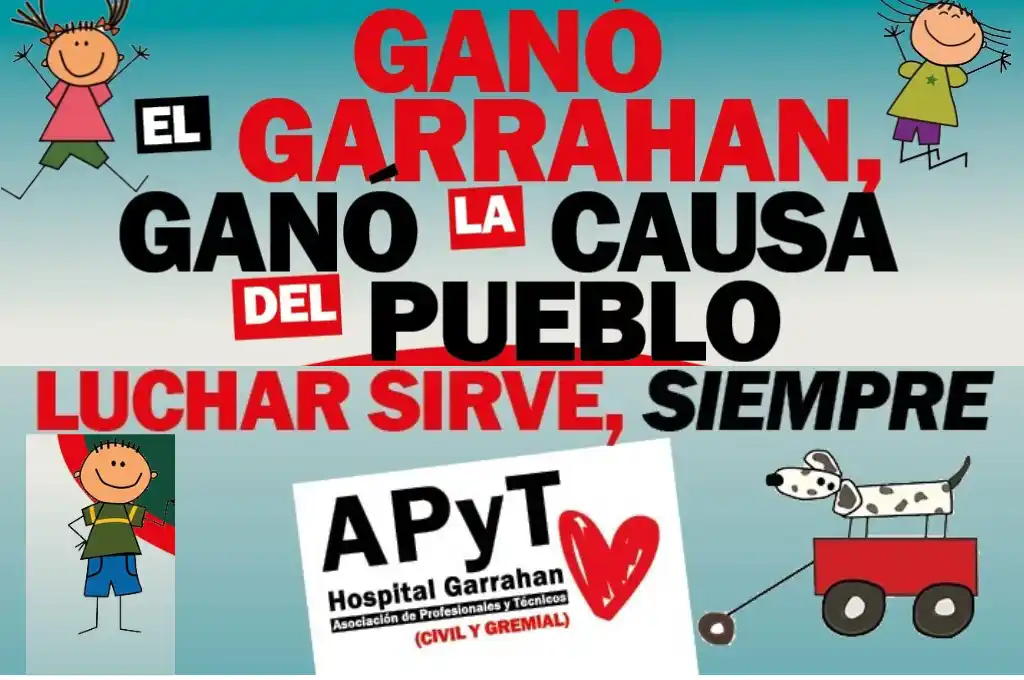 "Ganamos una causa nacional", dicen los trabajadores del Garrahan