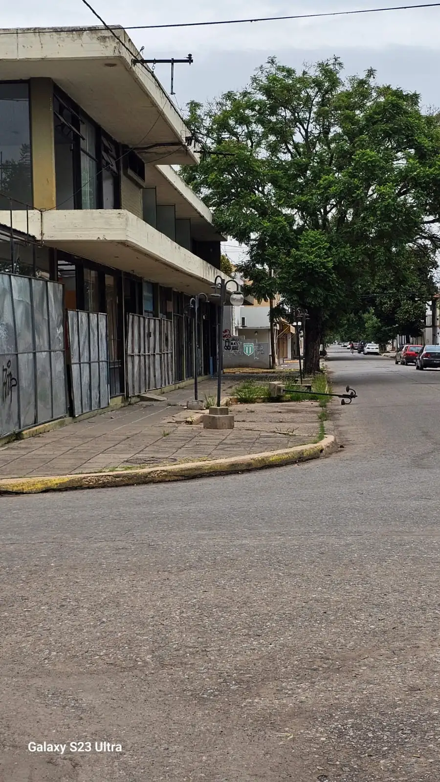 Vieja terminal vándalos