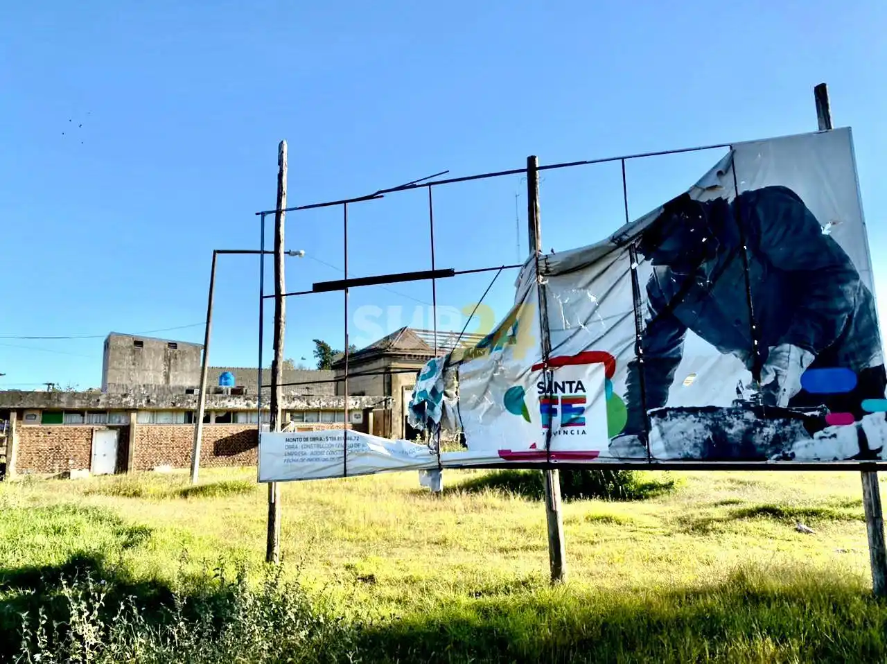 Enrico volvió a reclamar al gobernador por la obra abandonada del viejo Hospital
