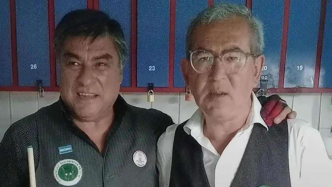 Finalistas. Dell Oca en primer puesto y Luque, segundo