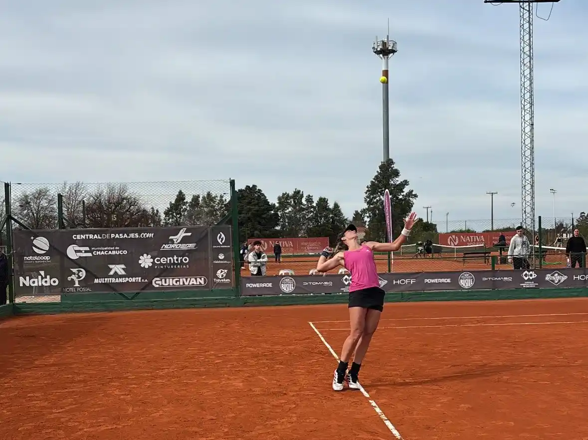 Vito buscará superar este jueves los octavos de final, instancia en la que quedó eliminada la semana pasada en Pergamino. Foto: @mariano.lancuba