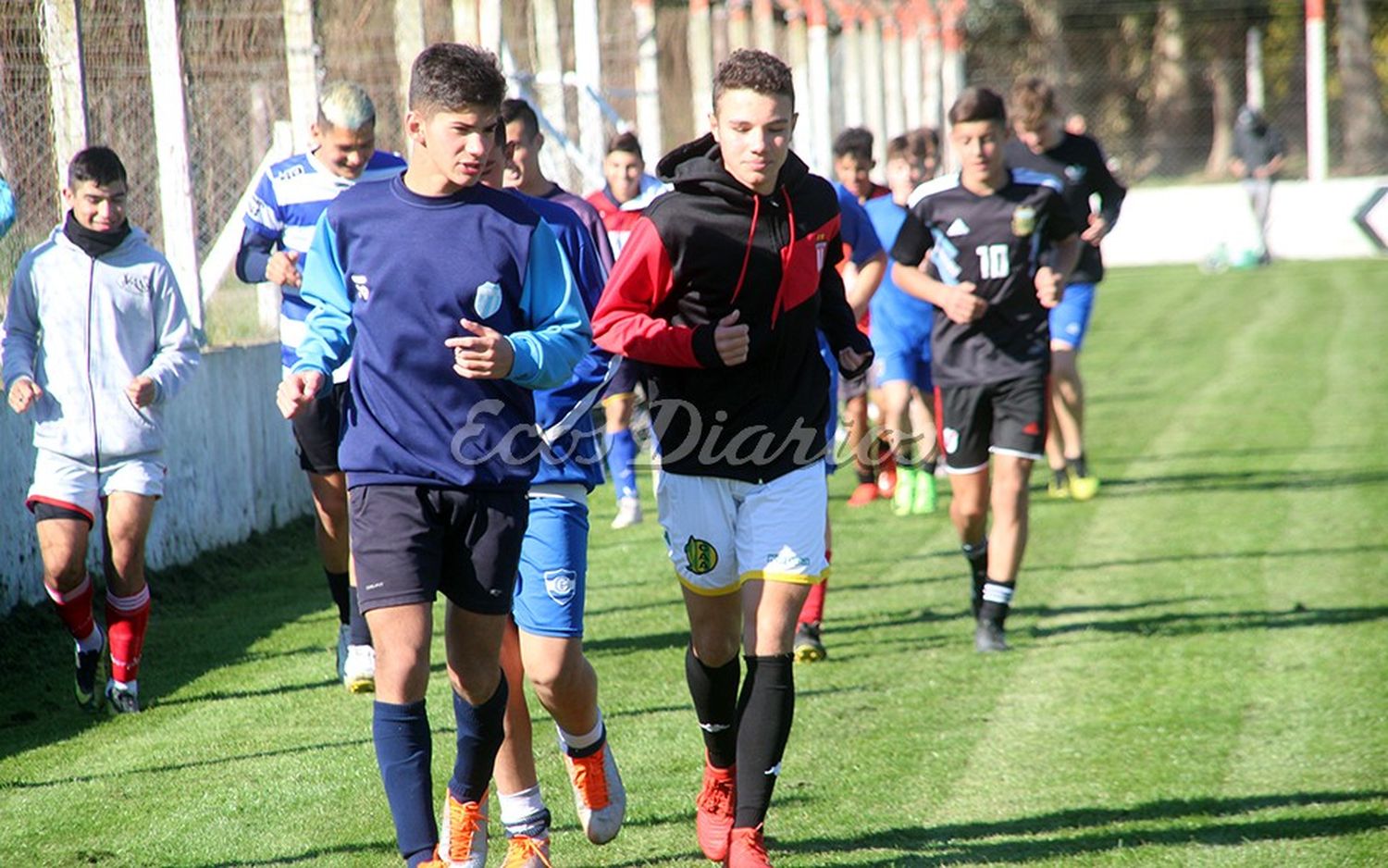 Esta tarde es el primer entrenamiento de la SUB 15