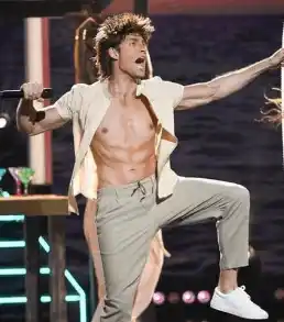 Gabriel Coronel se preparaba para su participación. Foto Instagram