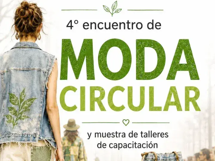 4° Encuentro de Moda Circular y muestra de talleres de capacitación