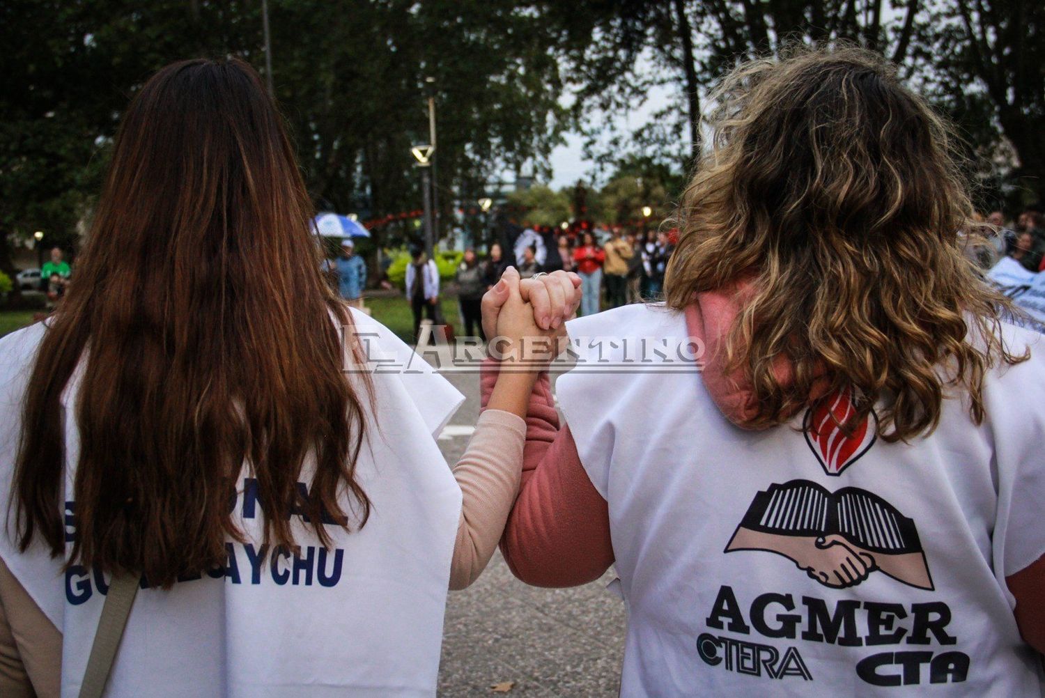 Con fuertes críticas a las políticas de Milei, Agmer y docentes universitarios anunciaron paro de actividades