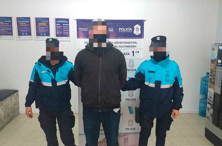 Quería pelear a los feriantes de Plaza Rocha: lo atraparon tras una denuncia