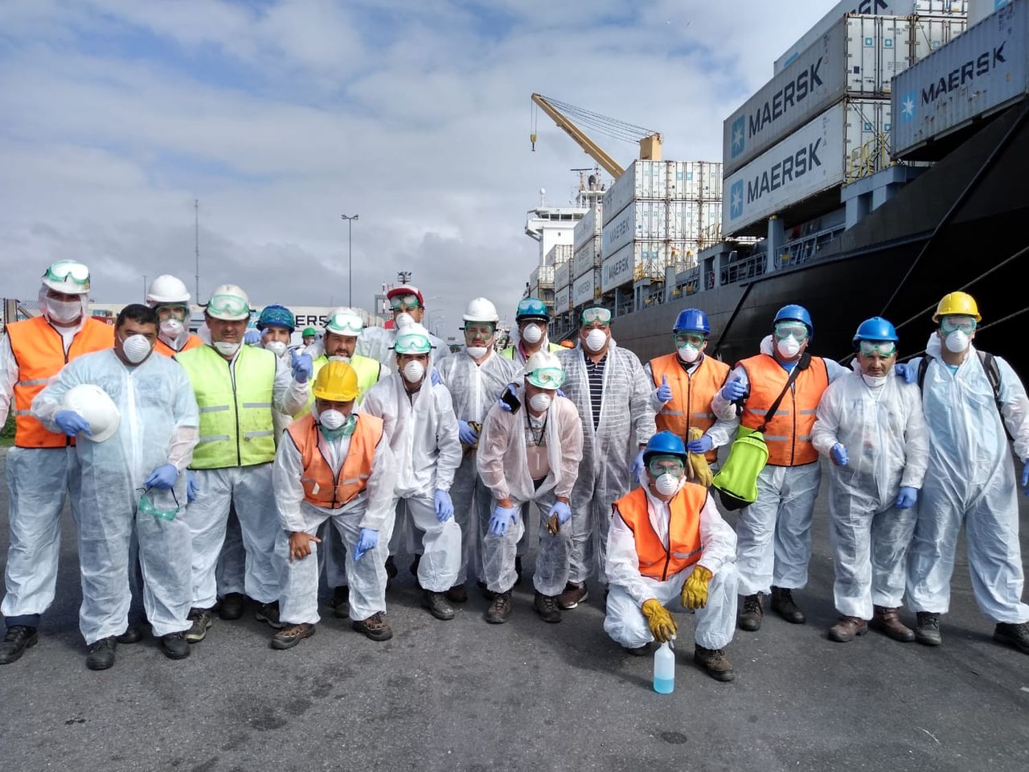 La Terminal de Contenedores desarrolló protocolo sanitario especial para garantizar la operatoria