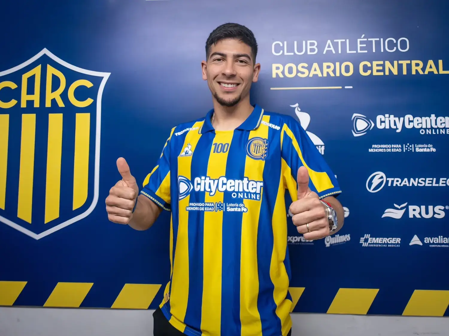 Rosario Central oficializó la llegada de Alan Rodríguez como nuevo refuerzo