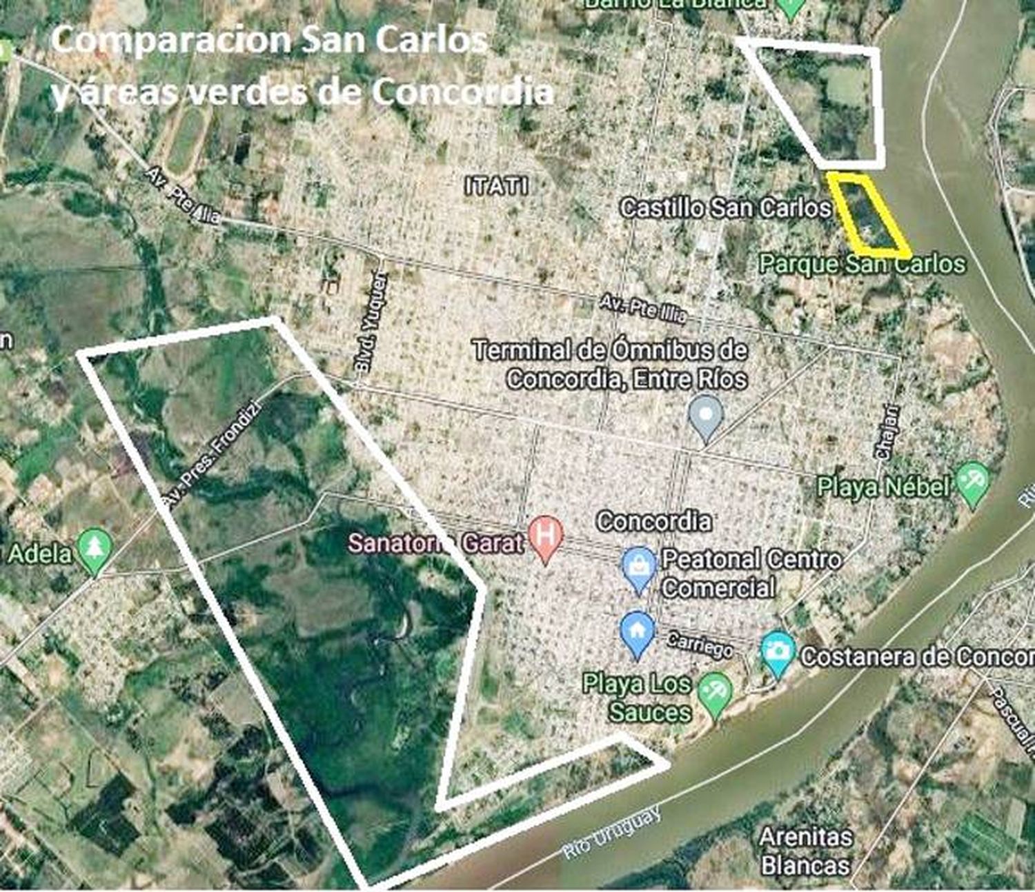 Distinguir Reservas Naturales  Urbanas de las de Conservación