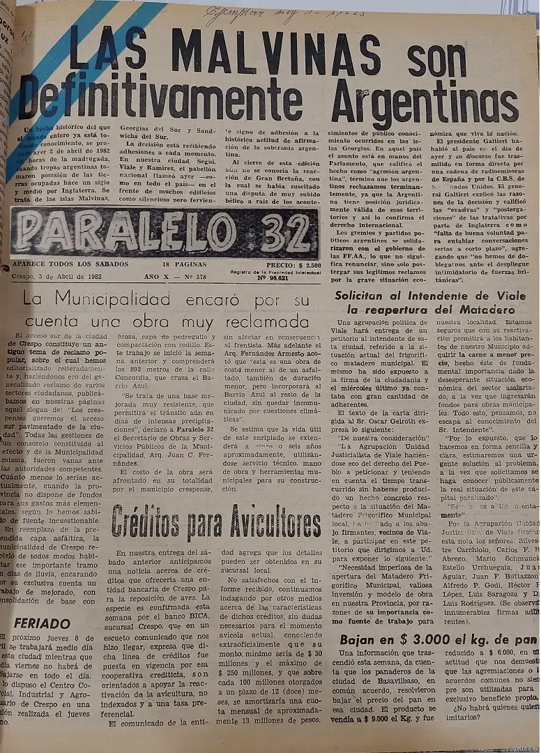 A 44 años de una tapa que marcó época: Malvinas en la memoria colectiva