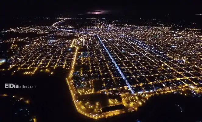 Gualeguaychú desde el cielo: Tremenda imagen de la ciudad 