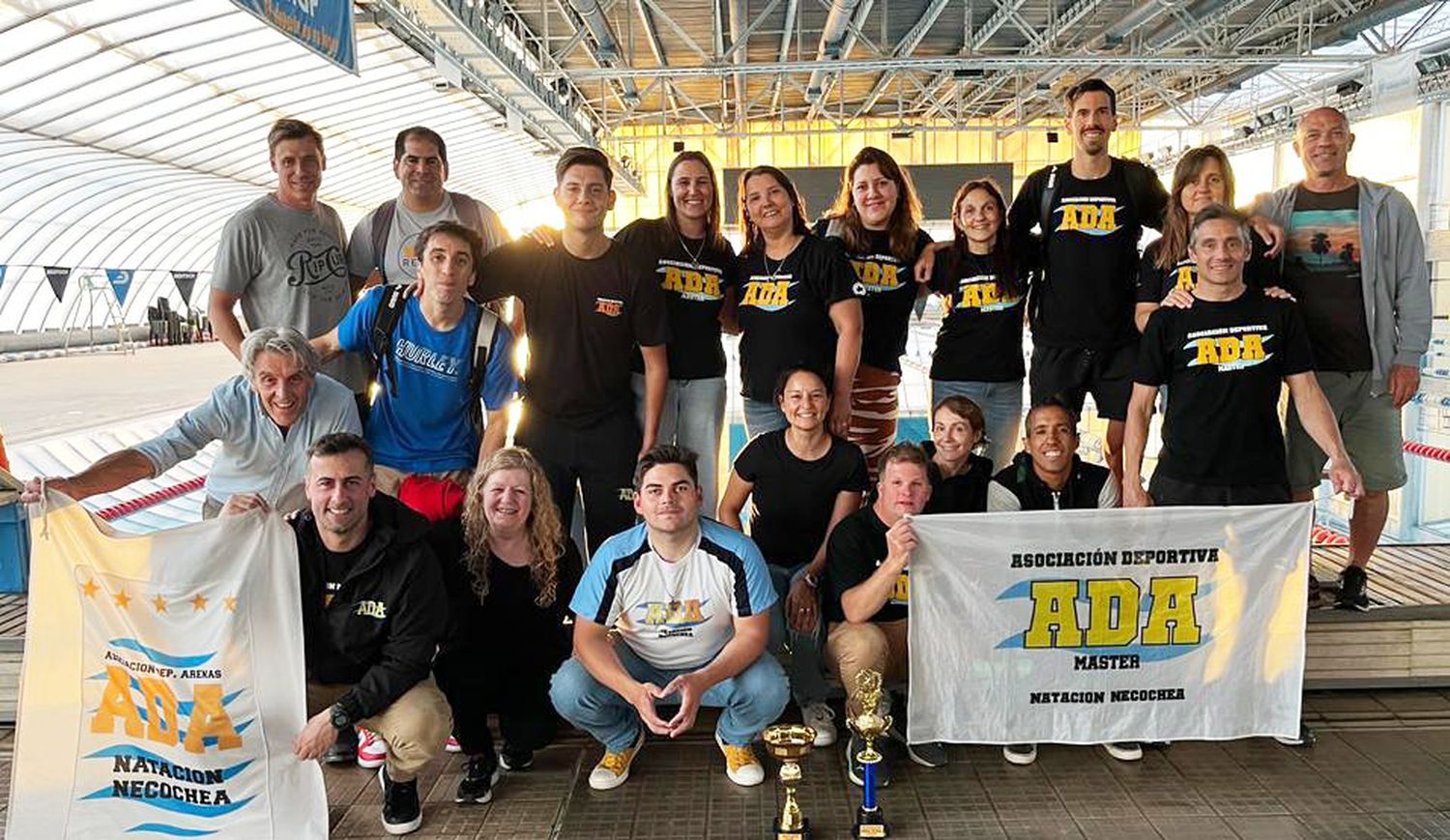 Equipo. El de ADA Máster que competirá en Córdoba