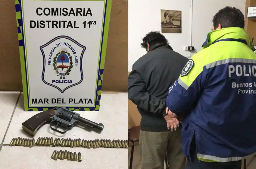 Detienen a un hombre armado que era buscado por balear a 2 personas