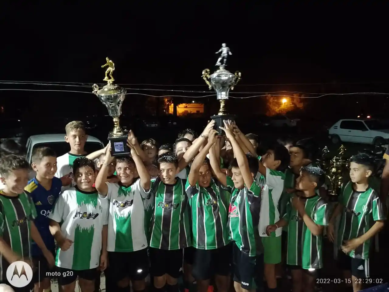 Los representativos de Centro Bancario estuvieron definiendo practicamente en todas las categorías y hubos festejos con las copas obtenidas.