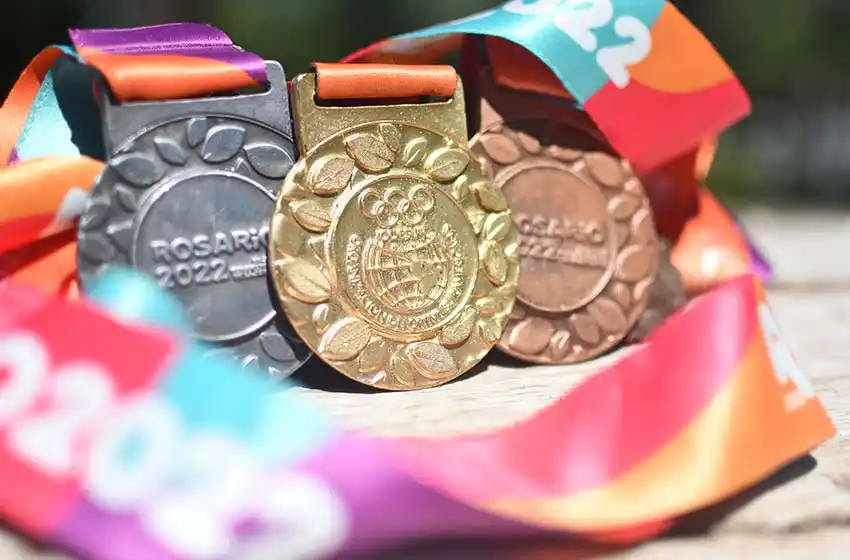 Presentaron las medallas de los Juegos Suramericanos 2022