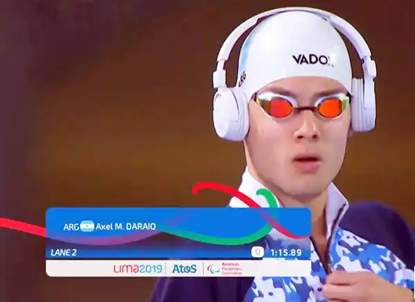 Sexto puesto para Daraio en su debut en los Parapanamericanos