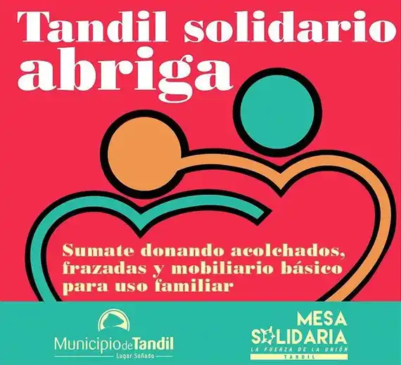 Tandil Solidario Abriga: ¿Cómo colaborar?