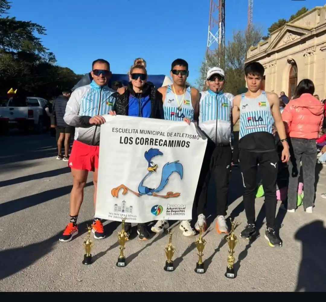 Podios de Correcaminos en “El Perdido Corre”