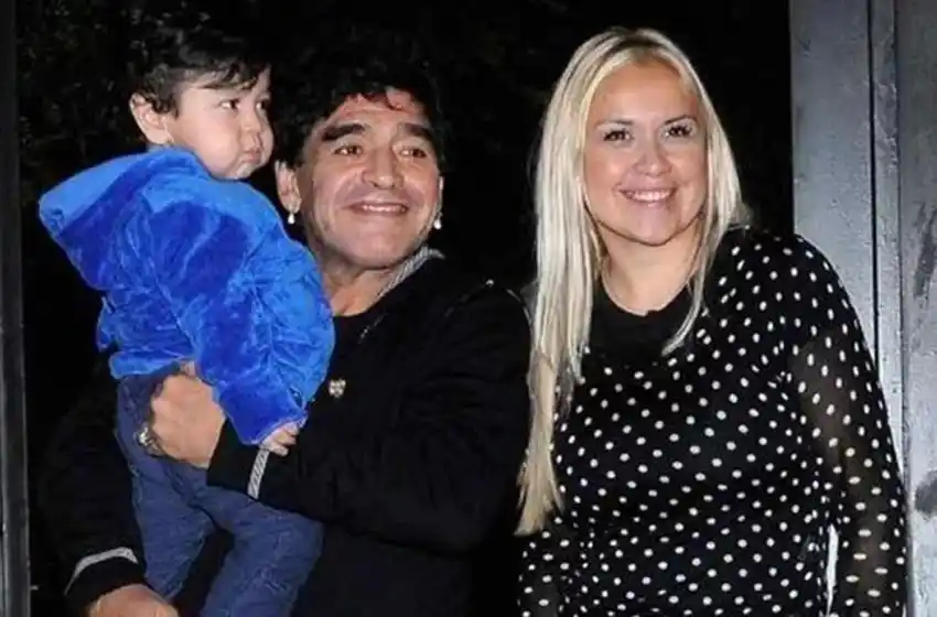 ¿Reconciliación?: La foto de Verónica Ojeda y Diego Maradona juntos