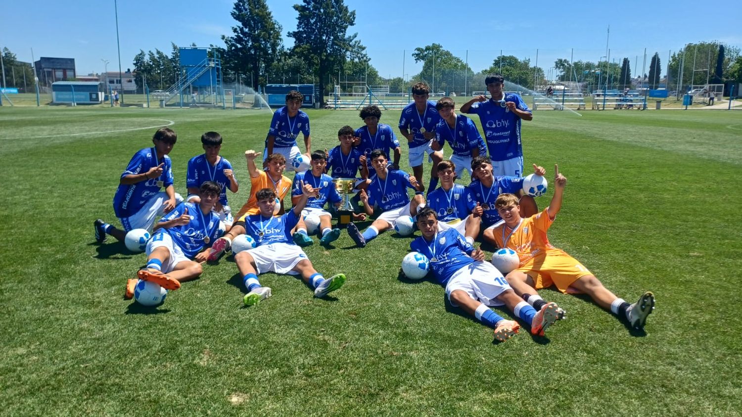 La Inferiores cremosas debutarán ante Arg.Jrs en el torneo de Inferiores de la LPF. Foto. Prensa AR