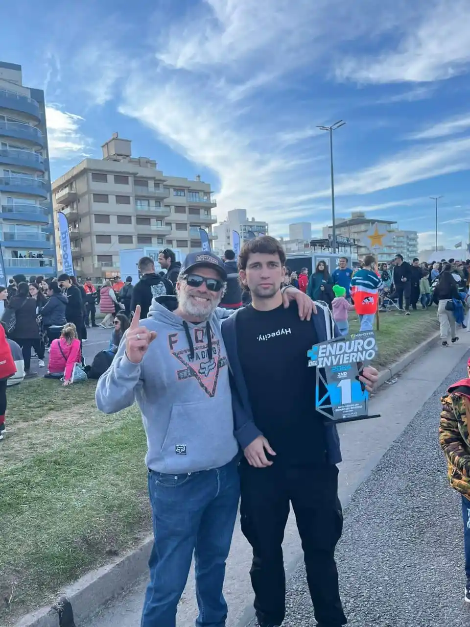 Valentino Menna Fiorda ganó la categoría Senior 250cc del Enduro del Invierno