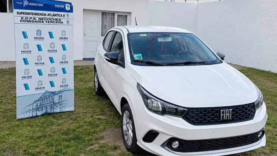 Fiat Palio que permitió esclarecer varios hechos delictivos