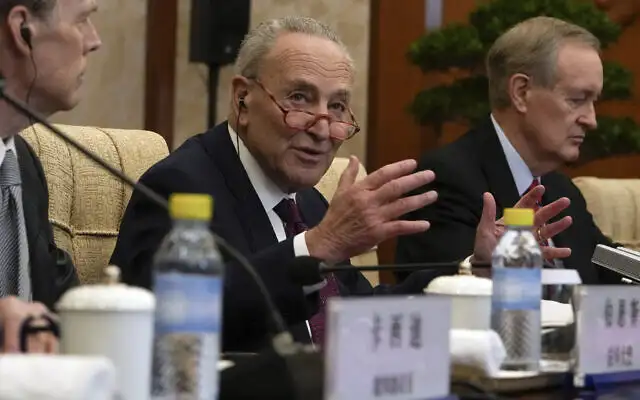 Chuck Schumer, senador demócrata.
