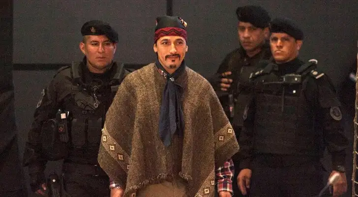 En Chile, Jones Huala fue condenado incendio y posesión de armas
