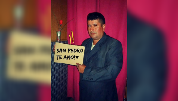El saludo de Totó: "Te amo San Pedro"