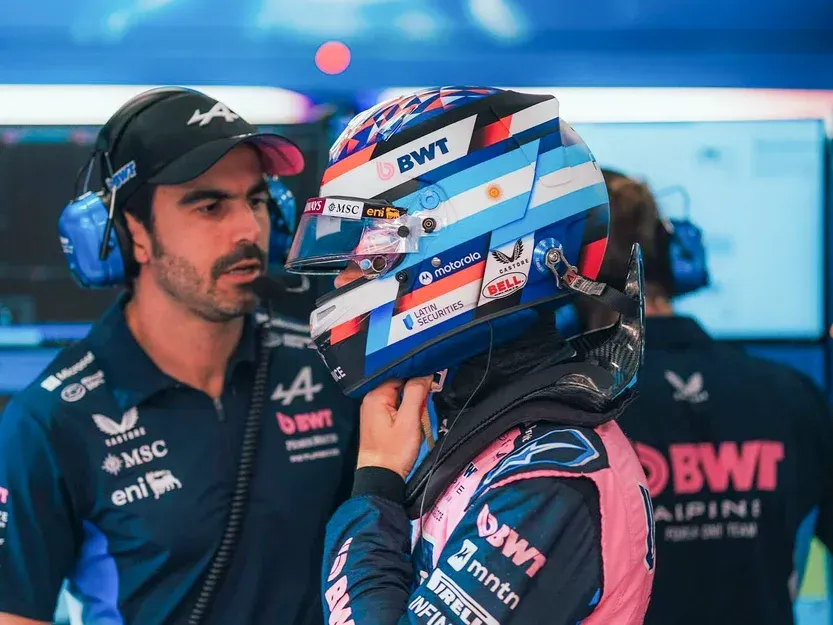 puesto en la PL2 para Colapinto con el Alpine.