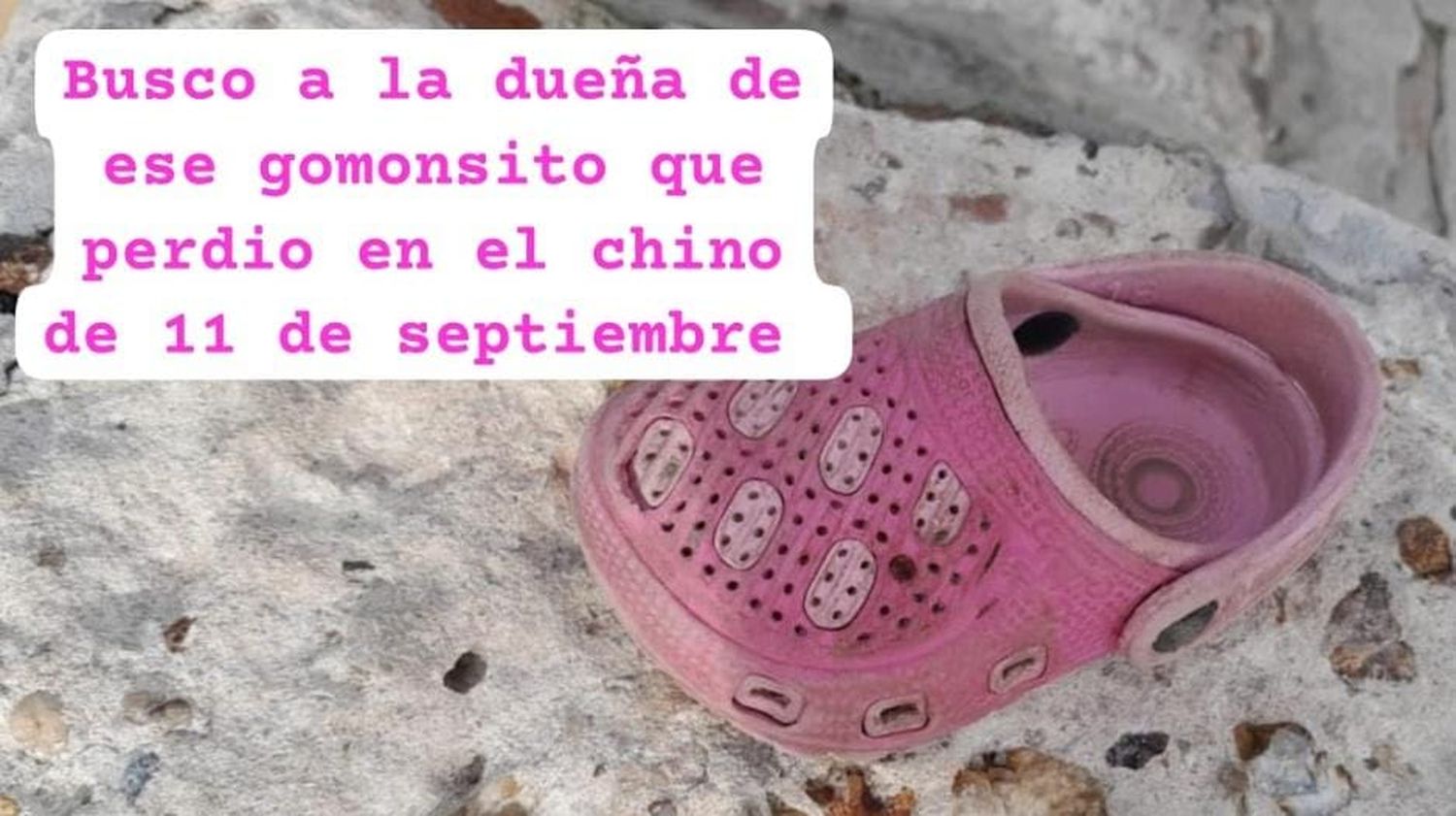 gomón encontrado