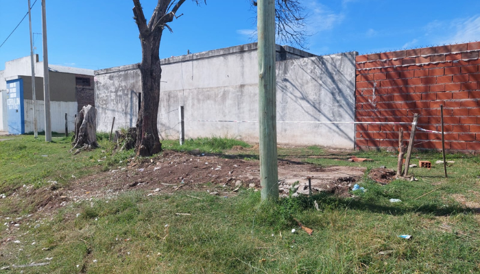 Así quedó el lugar donde vivía el rompecoches