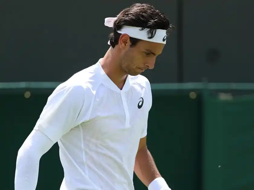 Musetti se despidió de Wimbledon tras caer ante Basilashvili en cuatro sets