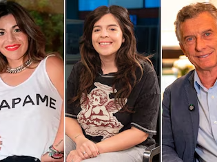 Gianina y Dalma Maradona durísmas con Macri por los dichos sobre Diego.Foto:Infobae