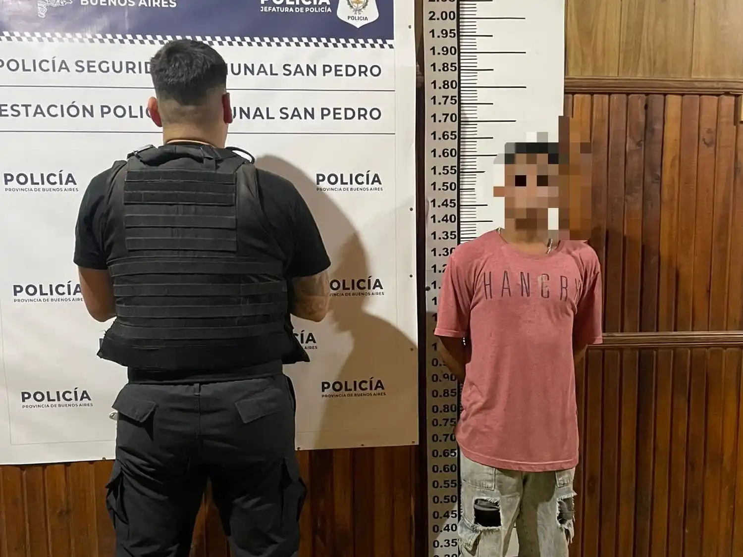 El joven fue detenido y puesto a disposición de la Justicia.