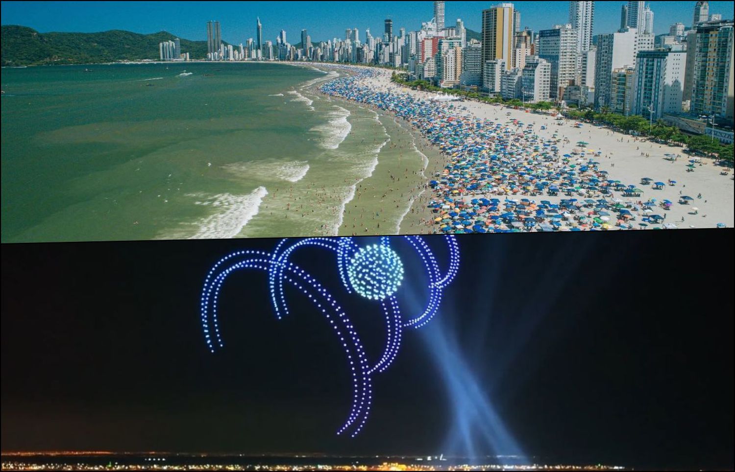 1.000 drones formarán parte de la celebración de Año Nuevo en Camboriú