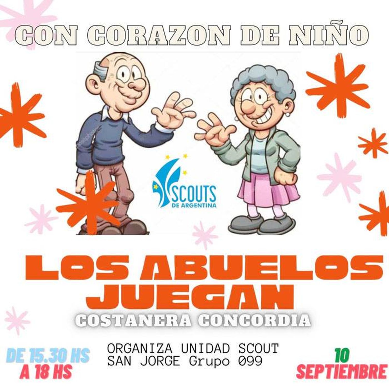 �SLos abuelos juegan⬝ en la Costanera