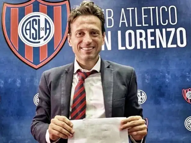 Marcelo Moretti, actual presidente de San Lorenzo.