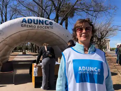 Verónica Gargiulo, docente e integrante de Adunce.