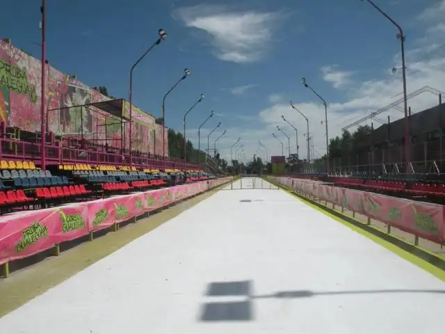 Todo listo para el carnaval. Preparativos en el corsódromo