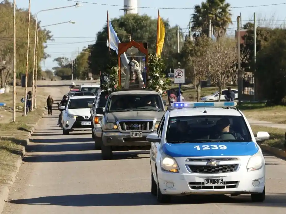 La histórica imagen de la Virgen generó polémica